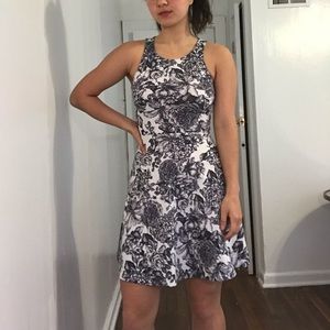 Floral print dress